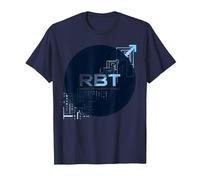 RBT Rend Possible Le progrès, Innovation technologique et motivante T-Shirt, Homme, Bleu Marine, L