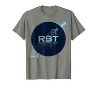 RBT Rend Possible Le progrès, Innovation technologique et motivante T-Shirt, Homme, Vert Kaki chiné, L