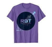 RBT Rend Possible Le progrès, Innovation technologique et motivante T-Shirt, Homme, Violet chiné, L