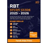 RBT STUDY GUIDE 2025-2026: Pass the exam the Easy Way with 2,500+ practice items, 15 full-length SAFE simulations, 50 expert strategies, and 1,000+ flash cards for confident test day success