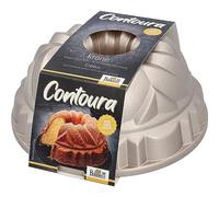 RBV Birkmann, 887022 Moule à kouglof couronne, fonte d'aluminium antiadhésif, Ø 24 cm, doré