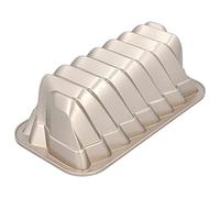 RBV Birkmann, 887053 Moule à cake Novella en fonte d'aluminium antiadhésif Doré 25 cm