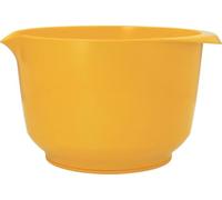 RBV Birkmann, Colour Bowls 709638 Bol mélangeur et de service, jaune coucher de soleil, 12,5 × 16 × 9,5 cm - 0,75 l, PET recyclable, résistant aux rayures, passe au lave-vaisselle et au micro-ondes