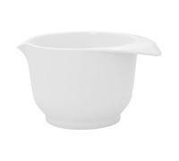 RBV Birkmann, Colour Bowls 710122 Bol mélangeur et de service, blanc laiteux, 11 × 14,5 × 8,5 cm - 0,5 l, PET recyclable, résistant aux rayures, passe au lave-vaisselle et au micro-ondes