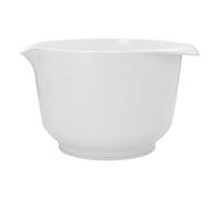RBV Birkmann, Colour Bowls 710184 Bol mélangeur et de service, blanc laiteux, 20 × 24 × 14 cm, 3 l, en PET recyclable, résistant aux rayures, passe au lave-vaisselle et au micro-ondes