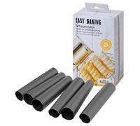 RBV Birkmann Crème Corne Acier extérieur Tubulaire, Gris, 6 pièces