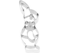 RBV Birkmann, Emporte-pièce en forme de lapin en costume - En acier inoxydable - 2,5 x 3 x 8,2 cm - 189379