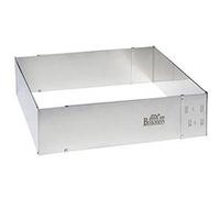 Birkmann Cadre de cuisson ajustable Easy Baking Acier 22 x 25 à 43 x 48 cm H 7 cm