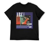 RBYSV ABC Lexicon of Love T Shirt Album 80's Pop Band Black Black