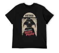 RBYSV Consider Mod-4-Death-Proof-Stuntman-Mike-Car-Skull-Quentin-Tarantino-Retro-Vintage-Movie-Driving-School-Camiseta