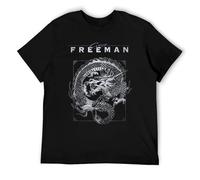RBYSV Crying Freeman Son of The Dragon Cult Movie T-Shirt Black