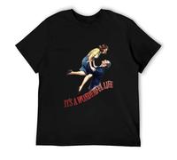 RBYSV It's A Wonderful Life Unisex T-Shirt Vinta 1946 Movie Poster L