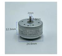 RC-300 Mute electronic starter DC 3V 5V 10000RPM Low Voltage Start Solar Diy Student Science and Technology Experiment ICXLPMC