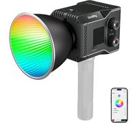 Rc 60C Lampe Vidéo Led Rgb,Température De Couleur 2500K-10000K,Prend En Charge Rapide Pd,Contrôle Manuel Et App,Pour La Prise De Vue En Déplacement,Avec 12 Effets De Lumière-4808