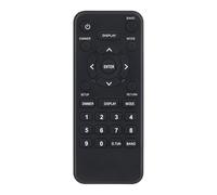 RC-852T Télécommande de rechange compatible avec ONKYO T-4030-S T-4030 T-4030-B T4030S T4030S Tuner