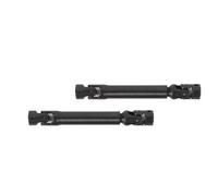 RC Accessoire De Pièce Compatible avec MN78 pour Cherokee 1/12 Voitures Télécommandées Mises À Niveau Pièces Accessoires De Remplacement 2 Pièces Arbre D'entraînement en Métal CVD