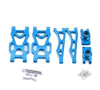RC Accessoire De Pièce Compatible avec SCY 16101 16102 16103 16106 16201 pour JJRC Q130A Q130B 1/16 RC Pièces Mise À Niveau Voiture Bras Avant Arrière Métal Tasse Direction