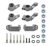 RC Accessoire De Pièce Compatible avec Traxxas pour Slash 2WD 1/10 RC Car Upgrade Parts Accessories Avant C pour Siège Coupelle De Direction Avant Essieu Arrière pour Kit De Siège