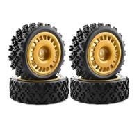 RC Accessoire De Pièce pour Tamiya pour XV01 TA06 pour TT-01 TT-02 PTG-2 1/10 70mm Pneus De Roue en Caoutchouc RC Voiture Course Pièces Mise À Niveau Accessoires Modification(Size 1)