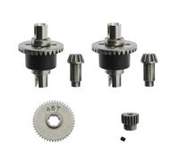 RC Accessoire Pièce Compatible avec SCY 16101 16102 16103 16201 Pro 1/16 Brushless RC Car Upgrades Pièces Accessoires Différentiel en Métal Et Ensemble D'engrenages