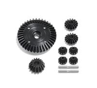 RC Accessoire Pièce Compatible avec Tamiya pour TT02 TT02B pour XV02 1/10 Accessoires pour Voitures Télécommandées Boîtier De Différentiel en Métal Et Pignon Principal Droit