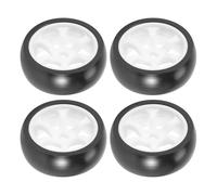 RC Accessoire Pièce Compatible avec Wltoys 284131 K969 K989 P929 pour Mini-Z pour Mini-Q pour Mini-D 1/28 RC Car Parts 4Pcs Pneu De Dérive en Plastique Dur Roue De Pneu