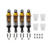 RC Accessoire Pièce Compatible avec WPL C14 C24 pour MN D90 D91 MN99 99 RC Car Upgrade Parts 1 Set Amortisseur Réglable en Métal Rempli D'huile avec Tour D'amortisseur