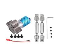 RC Accessoire Pièce Compatible avec WPL pour MN Pièces De Voitures Télécommandées Boîte De Vitesses avec Dents, Motoréducteurs 370, Semi-remorques Militaires, Pick-up, Arbres De Transmission