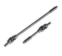 RC Accessoires Compatible avec Axial AXP8 Gilamon 1/8 Pièce De Mise À Niveau Camion Radiocommandé, Essieu Avant Portique en Acier Dur, Arbres De Transmission Extérieurs CVD