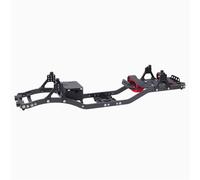 RC Accessoires Compatible avec Axial pour SCX10 III II 90046 D90 pour Camion De Roche, Empattement De 313mm, Poutre en Métal pour Châssis, Kit De Carrosserie, Chenille RC 1/10