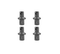 RC Accessoires Compatible avec Axial SCX10 Pro 1/10 RC Car Accessories Upgrade Parts Metal Magnetic Stealth Invisible Body Post Mount Contact(Gray)