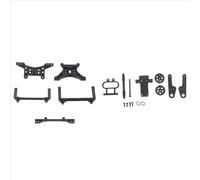 RC Accessoires Compatible avec HBX 16889 16889A 16890 16890A SG1601 Pièces Et Accessoires Voitures Télécommandées 2 Jeux De Supports D'amortisseurs Et De Barres De Suspension