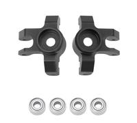 RC Accessoires Compatible avec LOSI pour Mini pour LMT pour Brushed pour Monster Truck, Moyeu C en Aluminium, Tasse De Direction Avant avec Roulement Élargi, Voiture RC 1/18