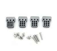 RC Accessoires Compatible avec MN D90 D91 pour WPL B1 B14 B16 B24 C14 C24 B36 Pièces De Voiture Télécommandée 1 Jeu D'extension De Support D'amortisseur Réglable en Métal