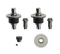 RC Accessoires Compatible avec SCY 16101 16102 16103 16201 Pro 1/16 Pièces Et Accessoires D'amélioration pour Voiture RC Brushless Kit D'engrenages Différentiels en Métal