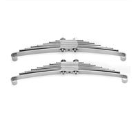 RC Accessoires Compatible avec Tamiya 1/14 Pièces De Suspension Avant en Acier pour Tracteur, Remorque, Camion, Voiture Télécommandée, 1 Paire pour Ressort À Lames