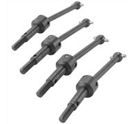 RC Accessoires Compatible avec Tamiya pour TT-01 pour TT-02 XV-01 TA01 TA04 1/10 Pièces De Rechange pour Voiture RC 4 Arbres De Transmission Métalliques CVD 53792 39 Mm