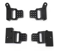 RC Accessoires Compatible avec Traxxas 4WD Trx4m Pièces De Mise À Niveau De Voiture RC 1/18 Accessoires Support D'amortisseur Avant Arrière en Aluminium