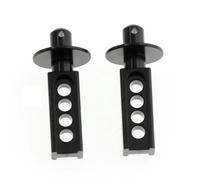 RC Accessoires Compatible avec Traxxas pour Slash pour E-Revo pour Summit 1/16 RC Car Upgrade Parts 2pcs Metal Front Body Mount Post Shell Column