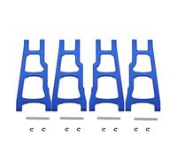 RC Accessoires Compatible avec Traxxas pour Slash pour Stampede pour Rustler 1/10 Pièces De Rechange Voiture RC Kit De Bras De Suspension Avant Et Arrière en Métal Réf. 3655