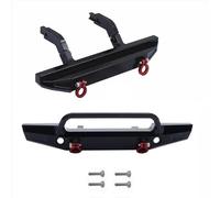 RC Accessoires Compatible avec Traxxas pour TRX-4M 1/18 Pièces Et Accessoires pour Chenilles Télécommandées, Pare-Chocs Avant Et Arrière en Métal 9734