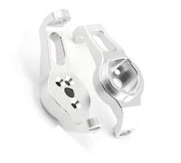 RC Accessoires Compatible avec Traxxas TRX-4 Pièces De Mise À Niveau De Voiture sur Chenilles RC 1/10 2 Pièces en Alliage D'aluminium Bloc De Roulette D'essieu Avant Porte-moyeu en C