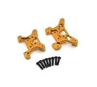 RC Accessoires Compatible avec Wltoys 144001 144010 144016 144018 124017 124019 124007 Pièces Détachées Voitures Radiocommandées Supports D'amortisseurs Avant Arrière en Métal