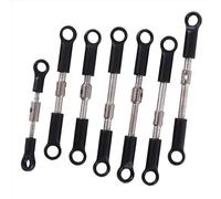 RC Accessoires Compatible avec Wltoys 144001 Pièces De Rechange pour Voiture Télécommandée 7 Pièces De Rechange pour Servos De Biellette De Direction Avant Et Arrière