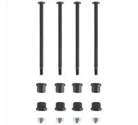 RC Accessoires Compatible avec WLtoys 144002 144010 124016 124017 Pièces De Voiture Radiocommandée Avant Et Arrière pour Axe De Bras Oscillant avec Manchon d'arbre