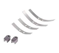 RC Accessoires Compatible avec WPL D12 B14 B24 B16 B36 Pièces De Rechange pour Camions Et Voitures Radiocommandés 2 Paires D'amortisseurs en Acier pour Suspensions À Lames