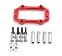 RC Accessoires Voitures Compatible avec ARRMA pour KRATON pour Outcast pour SENTON pour Talion 6S 1/8 Pièces De Mise À Niveau Voiture Radiocommandée Support Servo De Direction en Métal(Red)