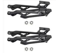 RC Accessoires Voitures Compatible avec Arrma pour Kraton pour Typhon pour Notorious pour Outcast pour Talion 1/8 Pièces Voiture Radiocommandée 2 Supports D'aileron Arrière en Métal