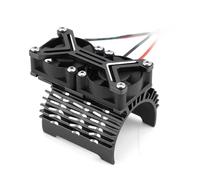 RC Accessoires Voitures Compatible Avec Arrma Pour Traxxas 1/7 1/8 RC Car Pour Fit 4068 4074 4082 4268 4274 Moteurs Dissipateur Thermique Double 20000 Tr/min Ventilateur Refroidissement 40-42mm(Black)