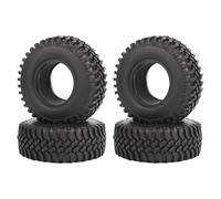 RC Accessoires Voitures Compatible avec Axial pour SCX10 D90 pour Tamiya CC01 1:10 RC pour Rock Crawler Pneus 1,9 Pouces 4 Pièces Pneus en Caoutchouc 100 Mm 1,9 Pouces avec Inserts en Mousse
